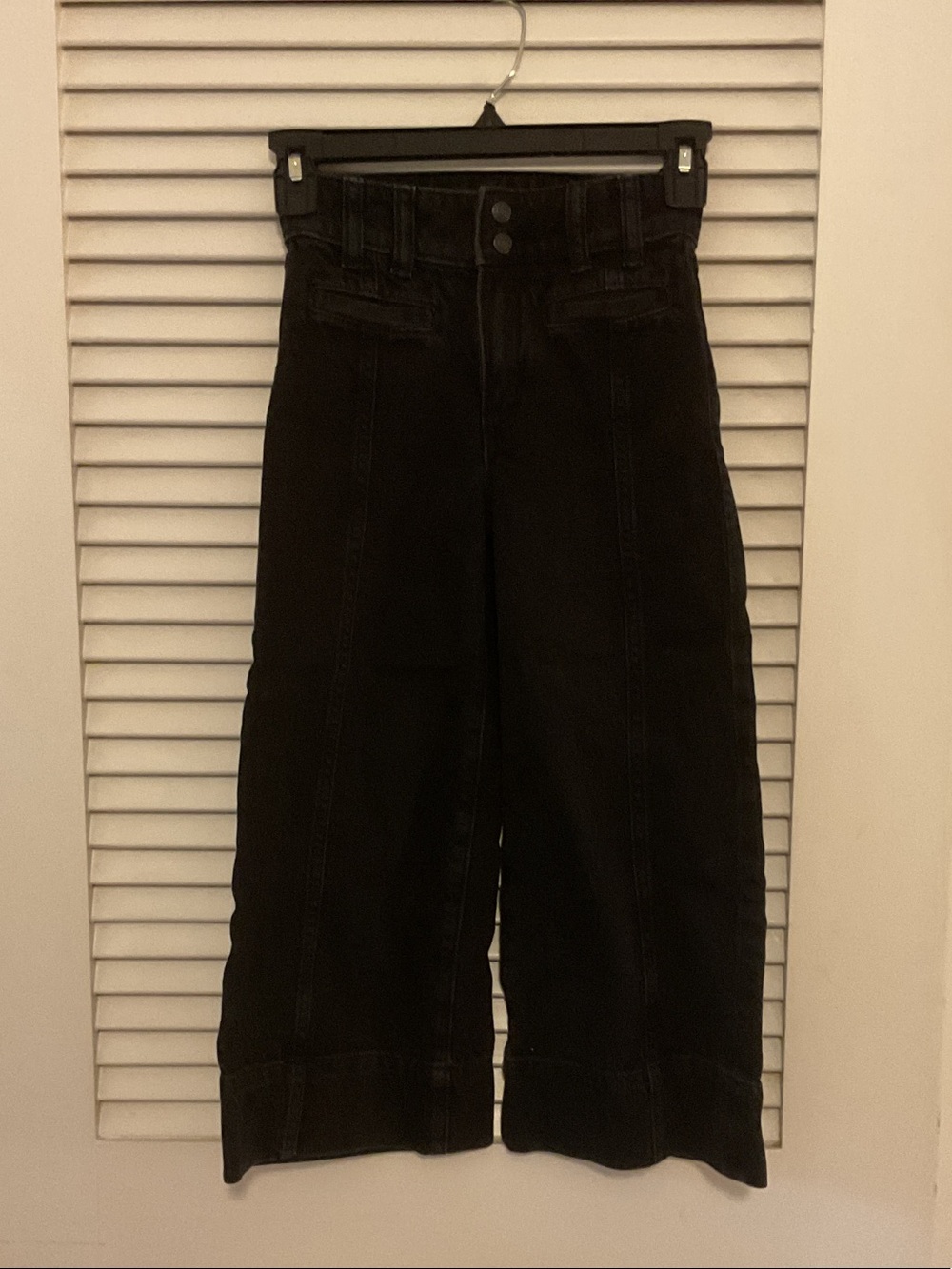 Kids Gap size 8 High-Waist Black jeans